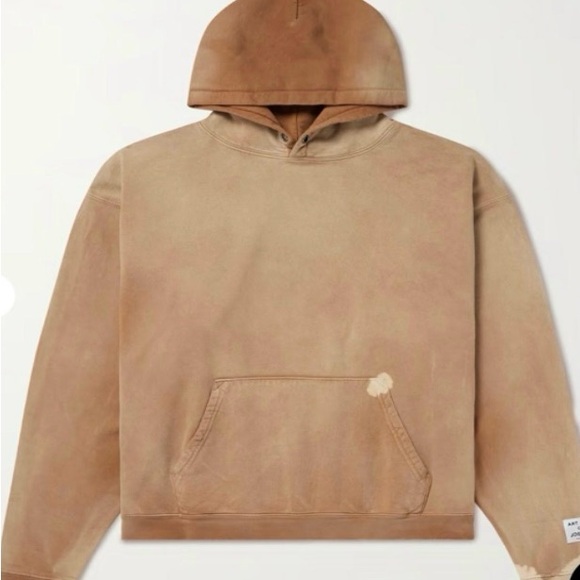 Gallery Dept. Men's Brown Tan Rugged Hoodie - Picture 1 of 1